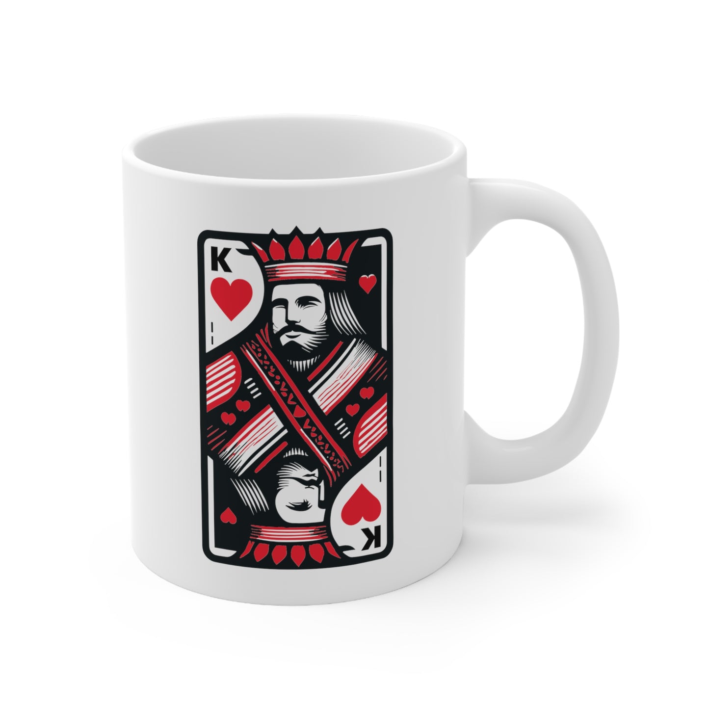 King of Hearts Coffee Mug