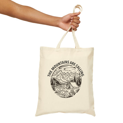 The Mountains Are Calling Tote Bag