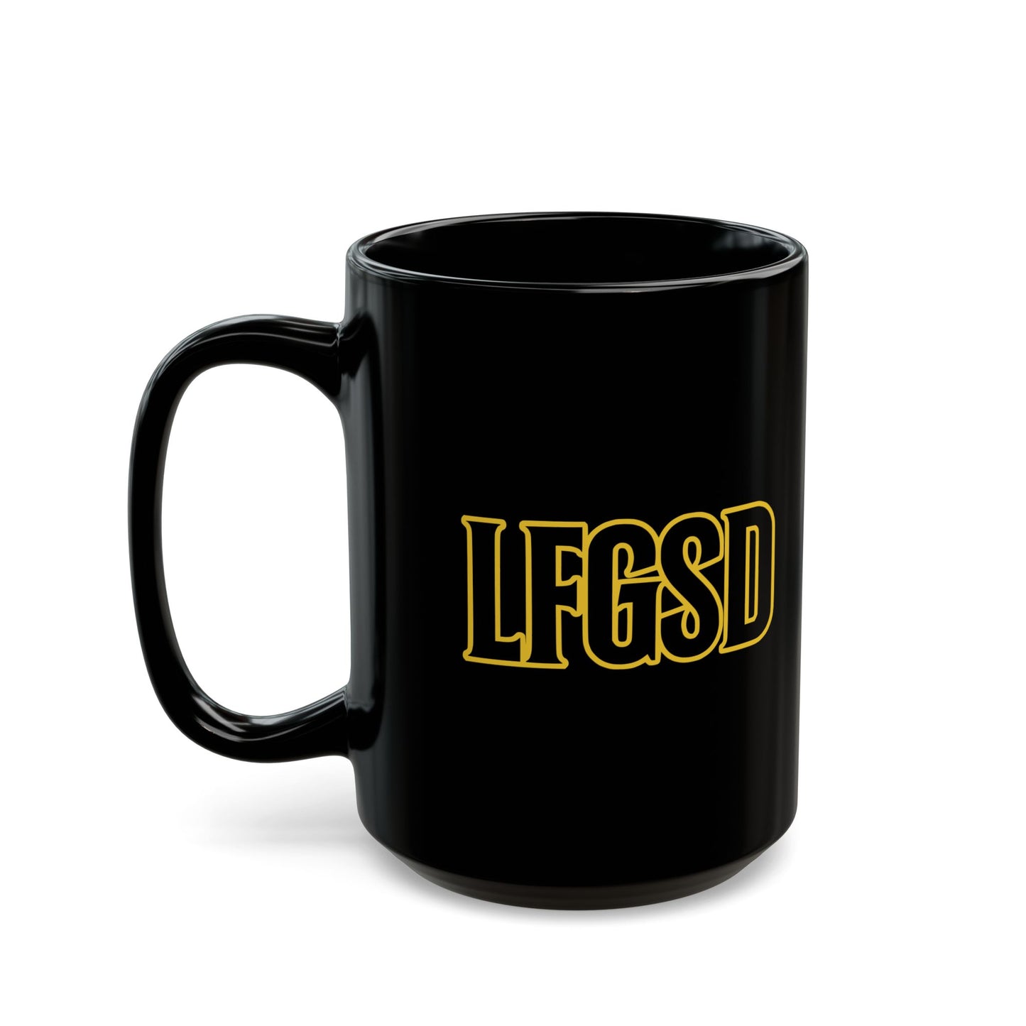 LFGSD Black Mug