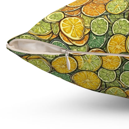 Summer Lemons Indoor Pillow Case