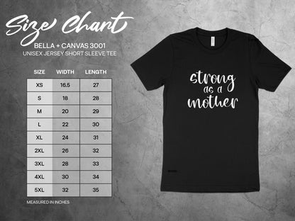 Strong as a Mother Unisex Jersey Short Sleeve Tee product