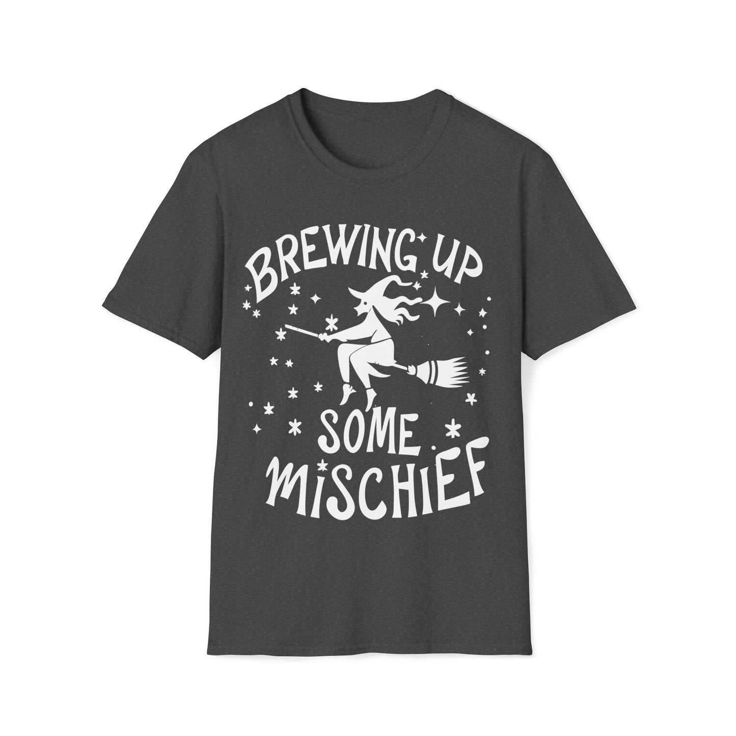 Brewing Up Some Mischief Witch Unisex T-Shirt