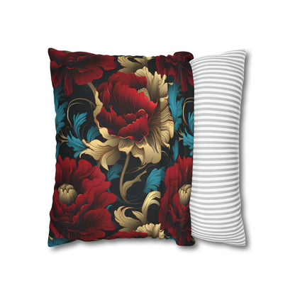 Copy of Black and White Tropical Pillow Case