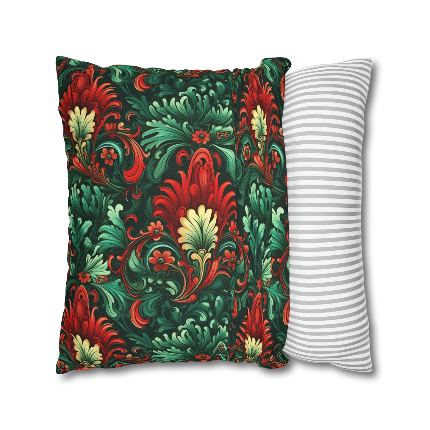 Baroque Madness Floral Pillow Case