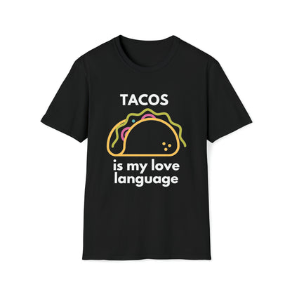 Taco Is My Love Language Unisex Softstyle T-Shirt