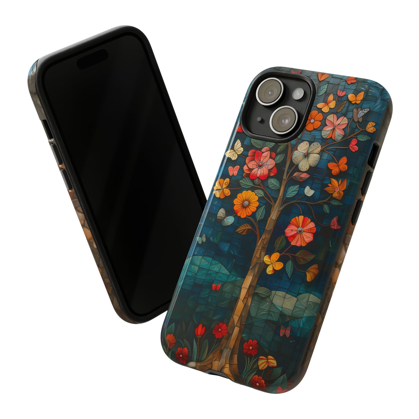 Ancient Mosaic Tree Phone Case