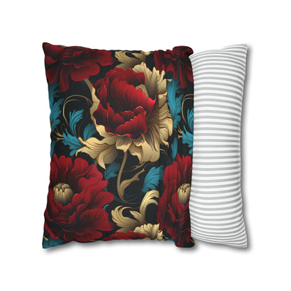 Copy of Black and White Tropical Pillow Case