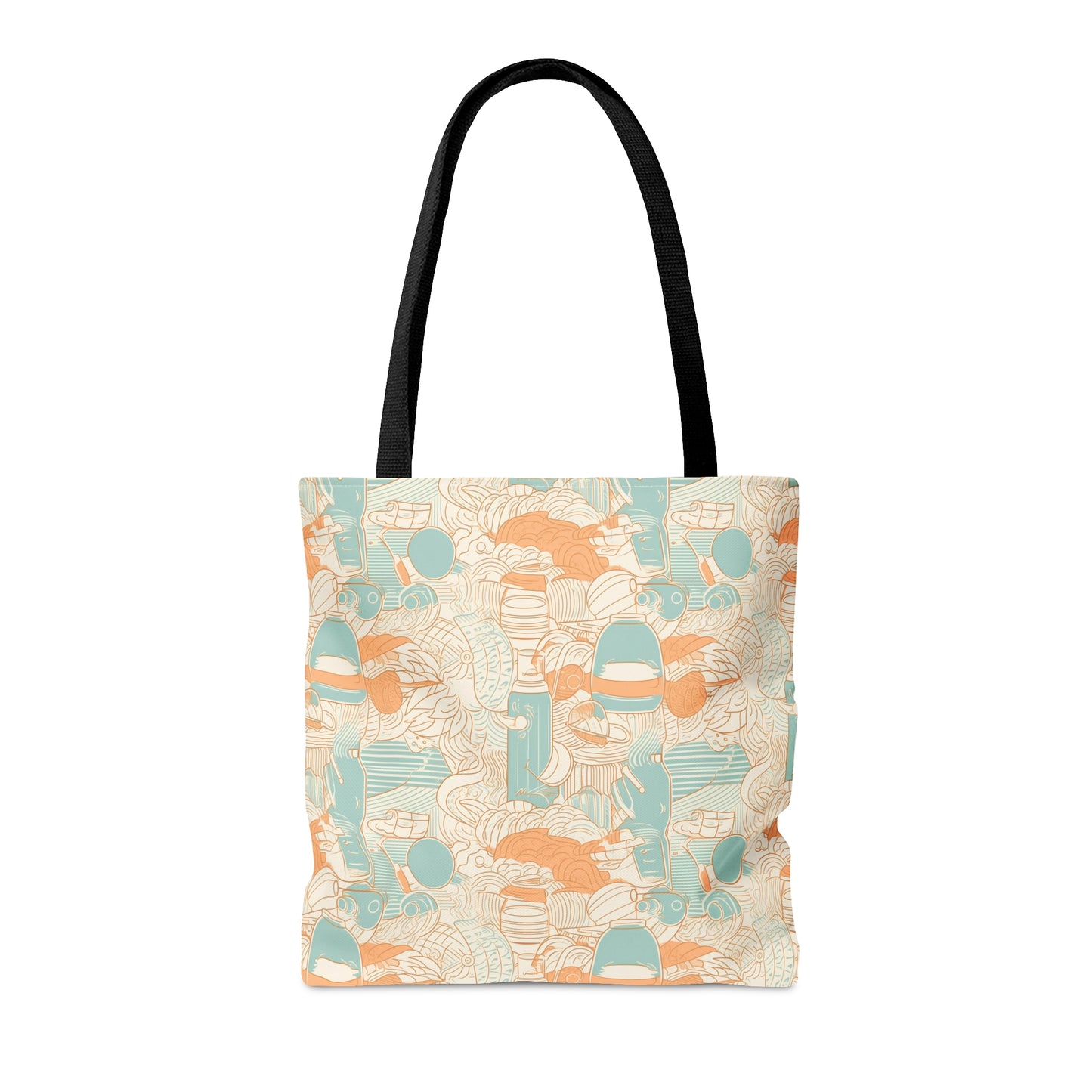 Beach Summer Vibes Pattern Tote Bag