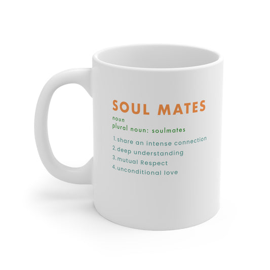 Soul Mate Coffee and Tea Ceramic Mug