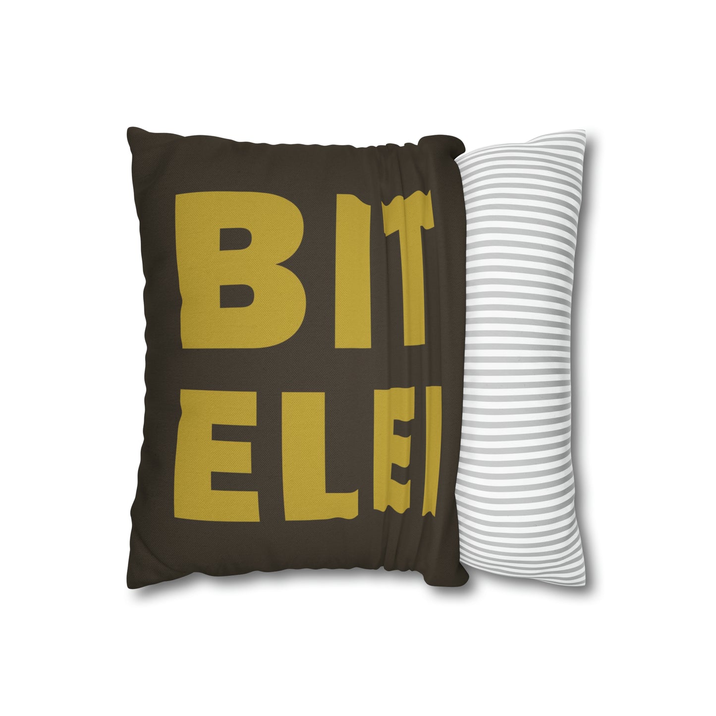 Funny Bit Elei Spanish for Beat LA Spun Polyester Square Pillow Case