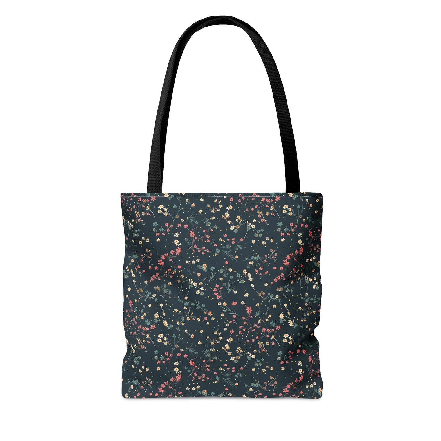 Summer Flowers Pattern Tote Bag