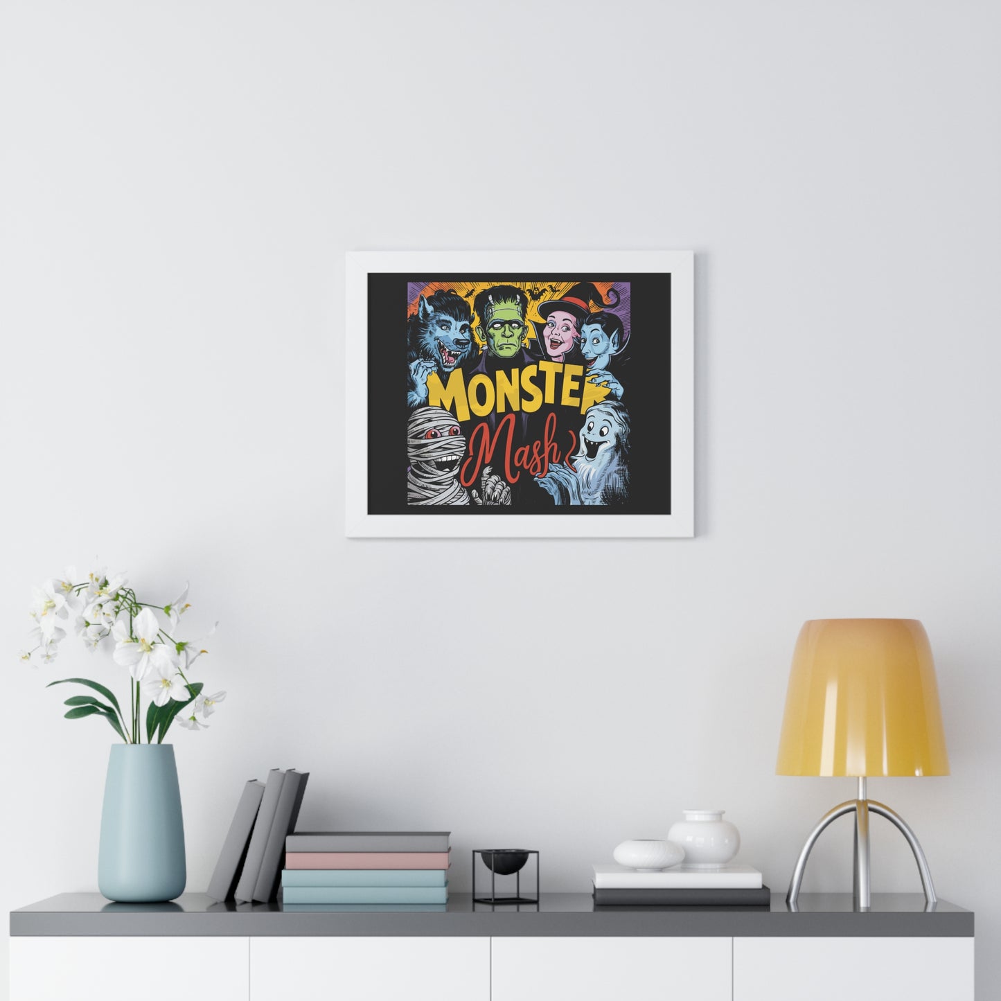 Monster Mash Framed Poster