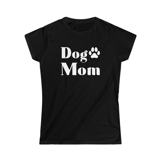 Dog Mom T-Shirt, funny t-shirt, dog lover gift, pet owner tee, animal print top