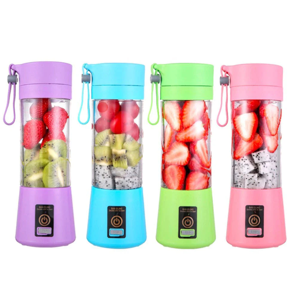 JuiceBoost Pro: Portable USB Rechargeable Handheld Smoothie Maker