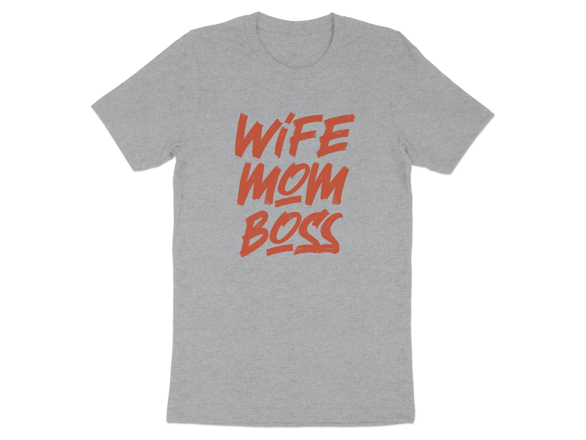 Wife Mom Boss Graphic Unisex Short Sleeve product type