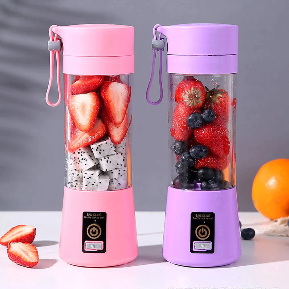 JuiceBoost Pro: Portable USB Rechargeable Handheld Smoothie Maker