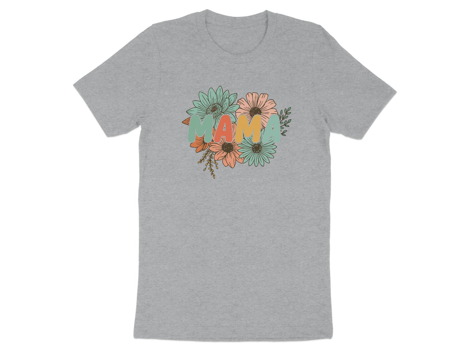 Colorful Floral Mama Graphic T-shirt product