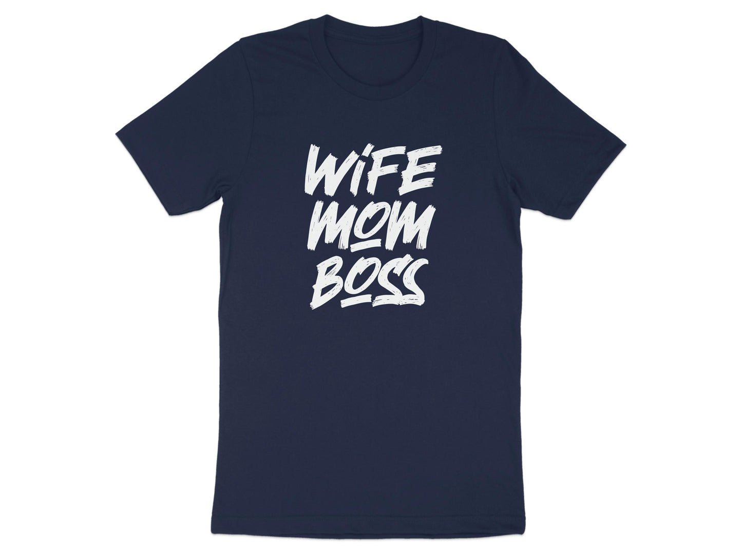 Wife Mom Boss Bold Statement Graphic Tee product