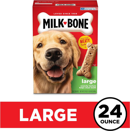 Original Dog Treats Biscuits for Large Dogs, 24 Ounce (Packaging May Vary)